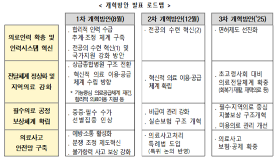 의료개혁 개혁안